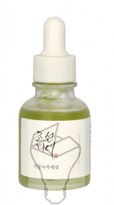 Beauty of Joseon Žalias Tea + Panthenol Skin Serum raminamasi veido serumas, 30 ml