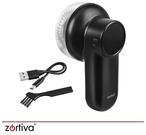 Zortiva Cordless Clothes Shaver - Juodas