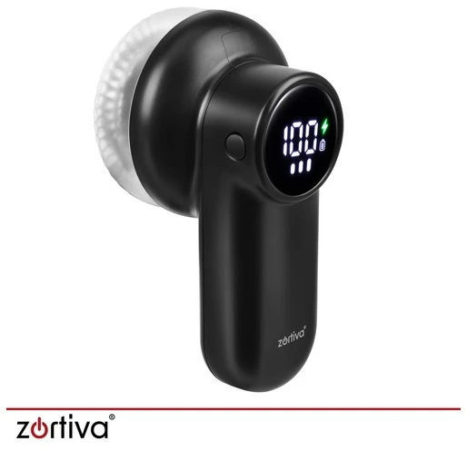 Zortiva Cordless Clothes Shaver - Juodas