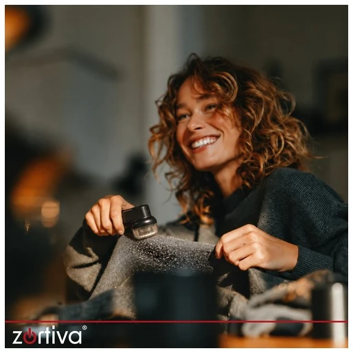 Zortiva Cordless Clothes Shaver - Juodas