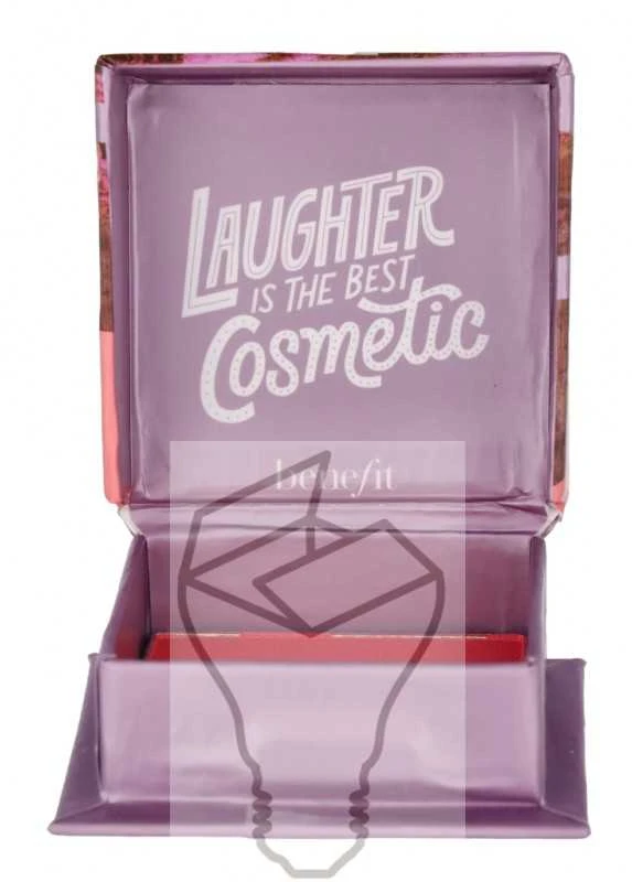 Benefit Crystha Mini Silky-Soft Powder Blush skaistalai, atspalvis: Strawberry Rožinė, 2,5 g