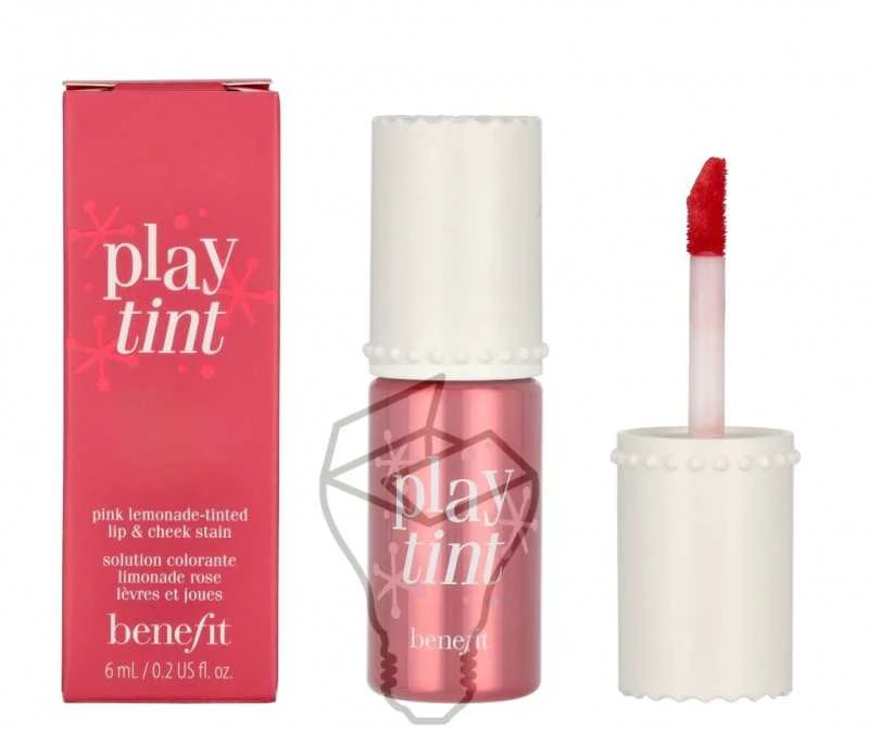 Benefit Playtint Lipstick skruostų ir lūpų dažai, atspalvis: Limonade Rose, 8,5 g