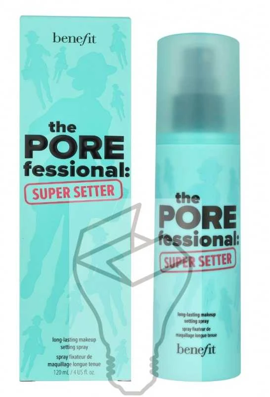 Benefit The POREfessional Super Setter igai išliekantis makiažo fiksatorius, 120 ml