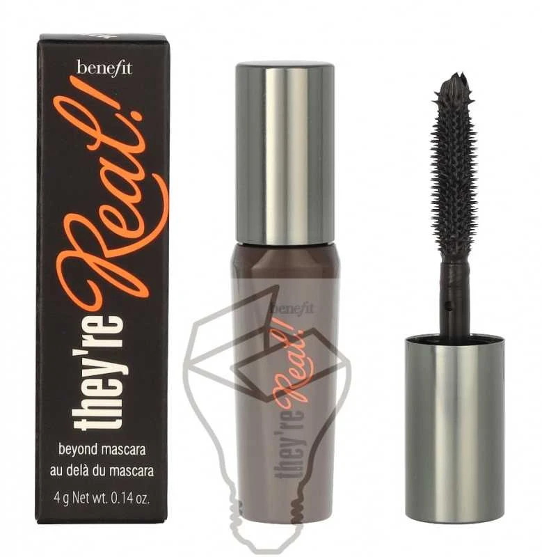 Benefit They´re Real! Lengthening Blakstienų tušas Travel Size ilginamasis blakstienų tušas, atspalvis Jet Juodas:, 4 g