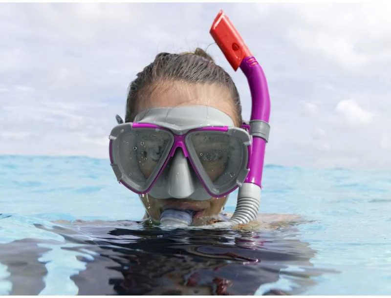 „Bestway“ kaukė su snorkele, skirta plaukti 14 ir daugiau nei