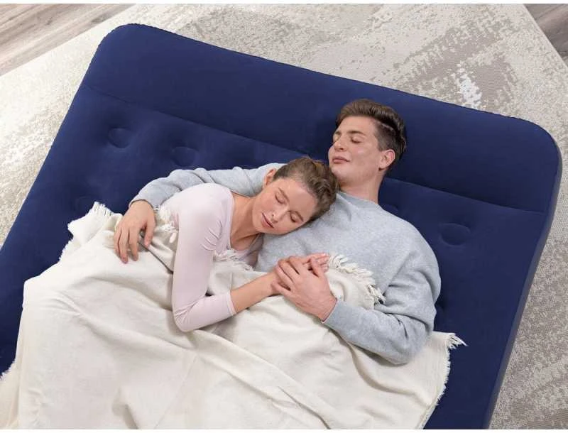 Bestway Air Mattress Queen pripučiamas čiužinys su įmontuota pompa 203x152 67226