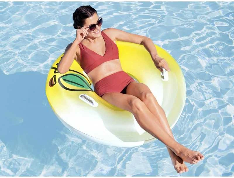 Bestway plaukimo žiedas su rankenomis LEMON 114 CM 36448