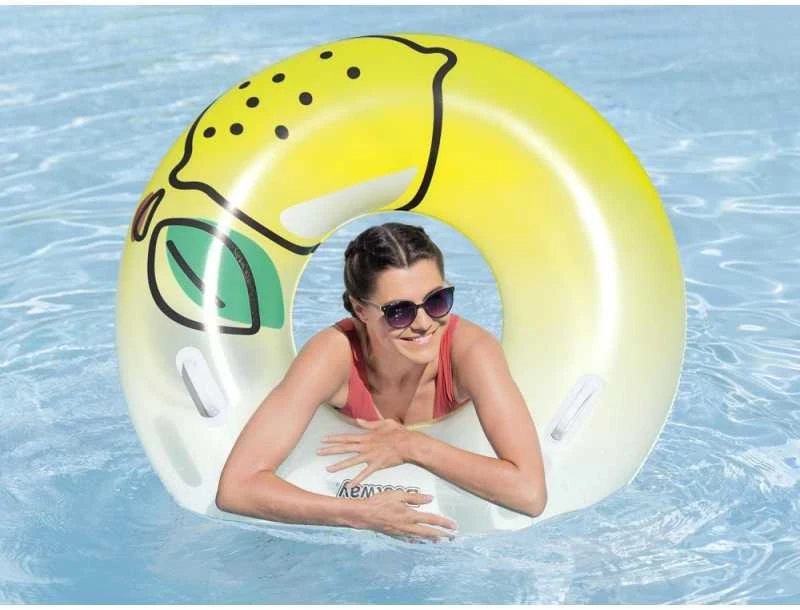 Bestway plaukimo žiedas su rankenomis LEMON 114 CM 36448
