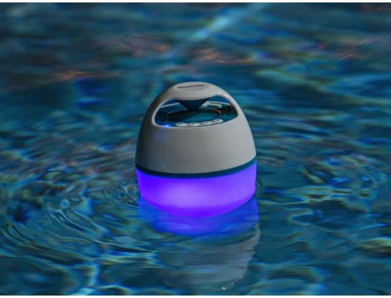 Bestway plaukiojantis MusicWave™ garsiakalbis su Bluetooth ir 58700 LED lempute
