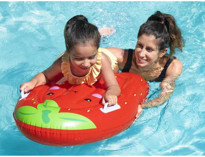 BESTWAY pripučiamas plaustas Surf Buddy 84cm x 56cm, assort., 42049