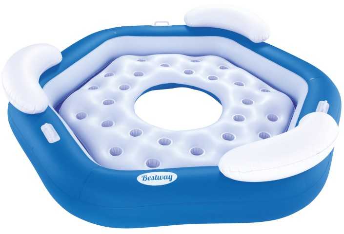 Bestway Pripučiamas plaustas trims 191x178cm