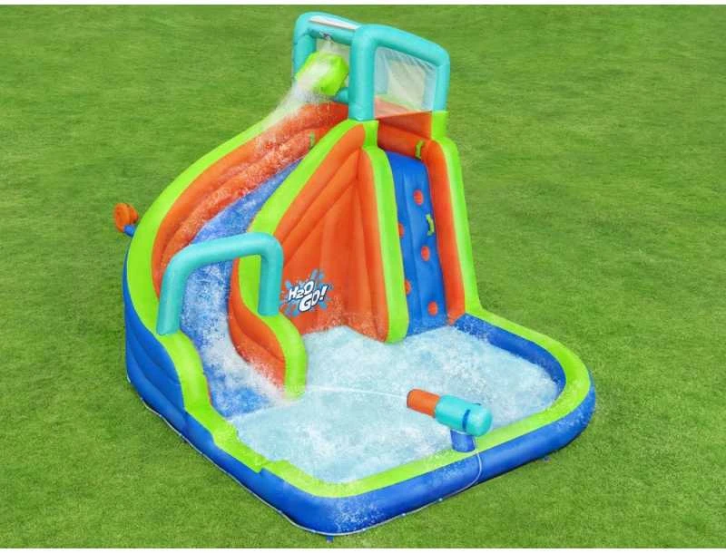 Žaidimų aikštelė Vandens parkas Turbo Splash Mega vandens parkas BESTWAY