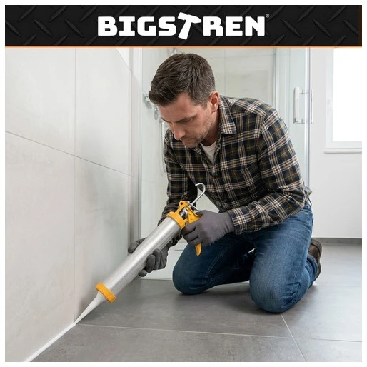 Bigstren Bigstretch 600ml Silicone Caulking Gun