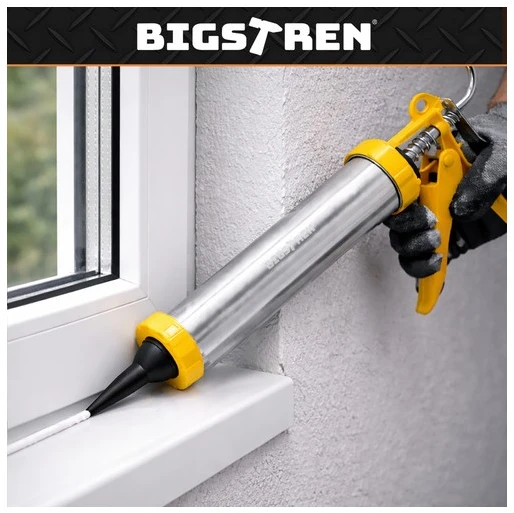 Bigstren Bigstretch 600ml Silicone Caulking Gun