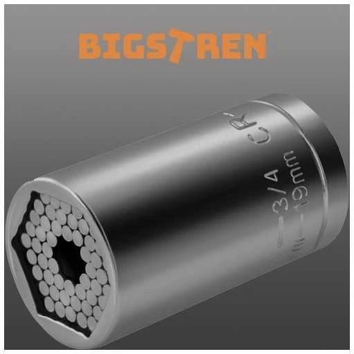 Bigstren ISO TRADE Universalus raktas 7-19mm