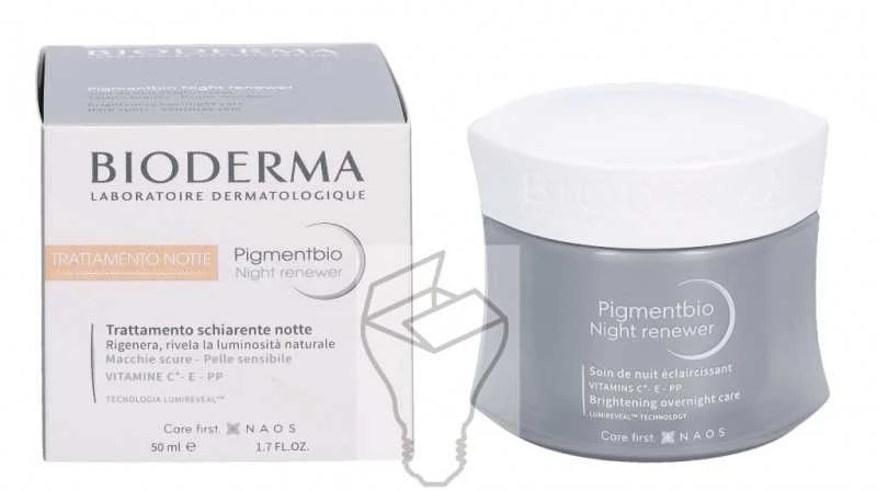 Bioderma Pigmentbio Night Reewer naktinis skaistinantis kremas, 50 ml