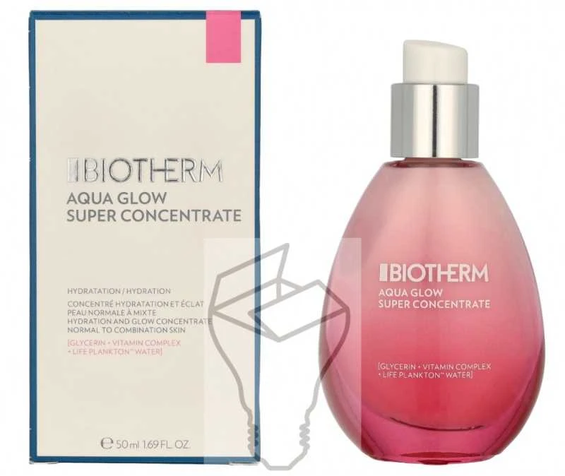 Biotherm Aqua Glow Fluid Super Concentrate drėkinamasis koncentratas, 50 ml
