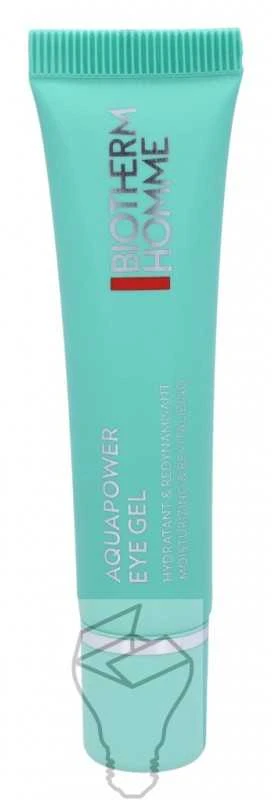 Biotherm Homme Aquapower Eye Hydrator Depuffing Effect vėsinantis paakių gelis vyrams, 15 ml