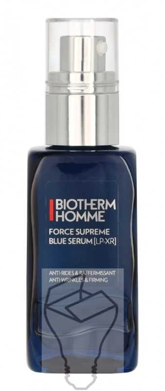 Biotherm Homme Force Supreme Mėlyna Serum Anti-Wrinkles & Firming stangrinantis veido serumas nuo raukšlių vyrams, 60 ml