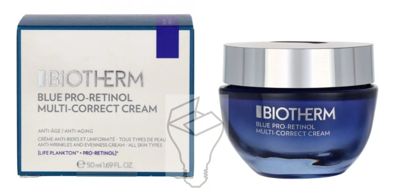 Biotherm Mėlyna Pro-Retinol Multi-Correct Kreminis koreguojantis veido kremas, 50 ml