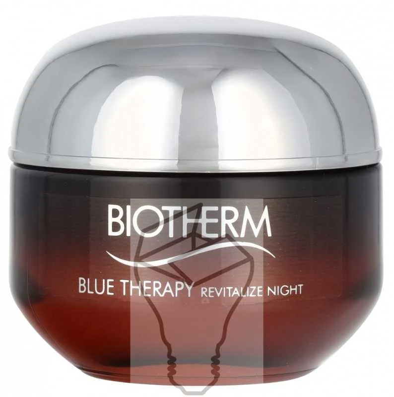 Biotherm Mėlyna Therapy Amber Algae Revitalize Night Skin Kreminis naktinis veido kremas, 50 ml