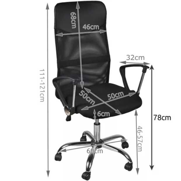Biuro kėdė MESH Malatec 23236