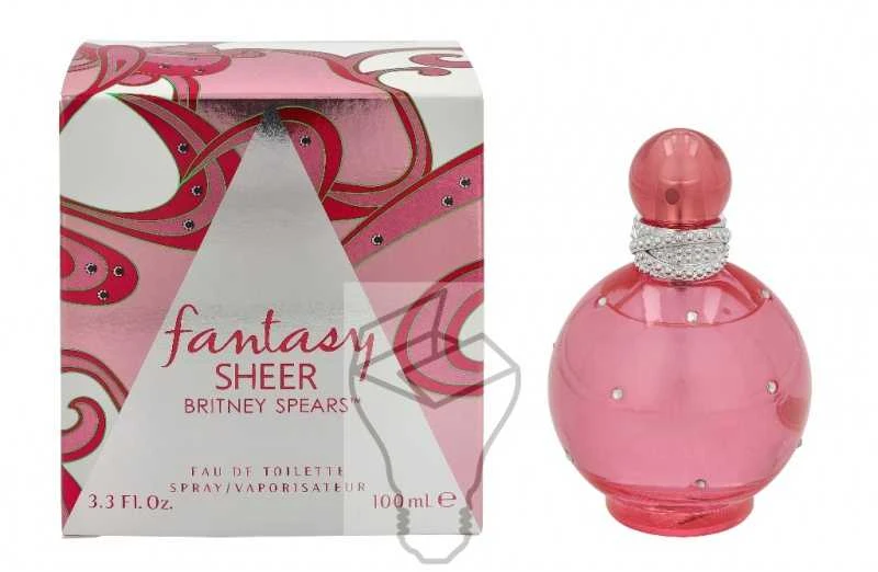 Britney Spears Fantasy Sheer EDT tualetinis vanduo moterims, 100 ml