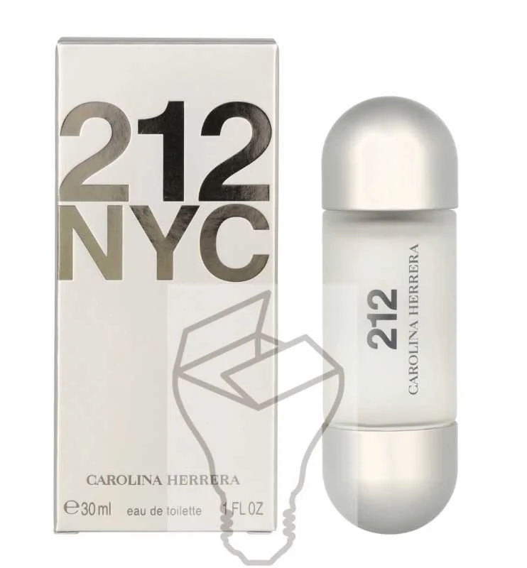 Kvepalai moterims Carolina Herrera 212 NYC EDT, 30 ml