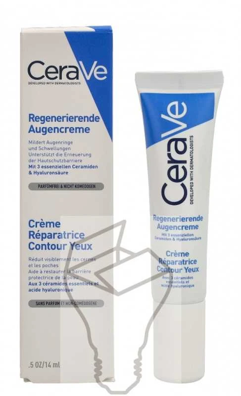 Atkuriamasis paakių kremas Cerave Eye Repair Cream, 14 ml