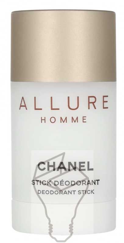 Chanel Allure Homme Dezodorantas Stick pieštukinis dezodorantas vyrams, 75 ml
