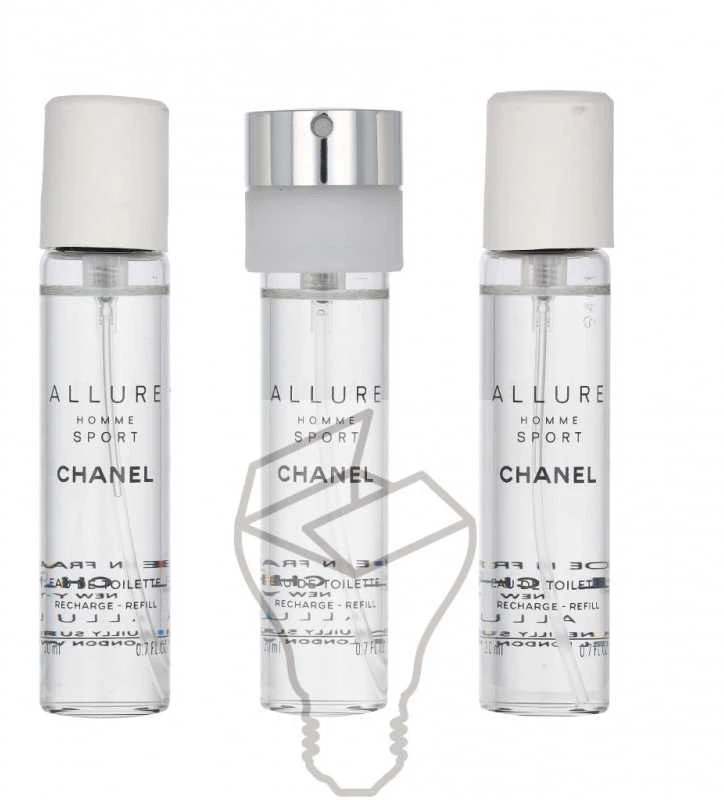 Chanel Allure Homme Sport rinkinys vyrams, 60 ml