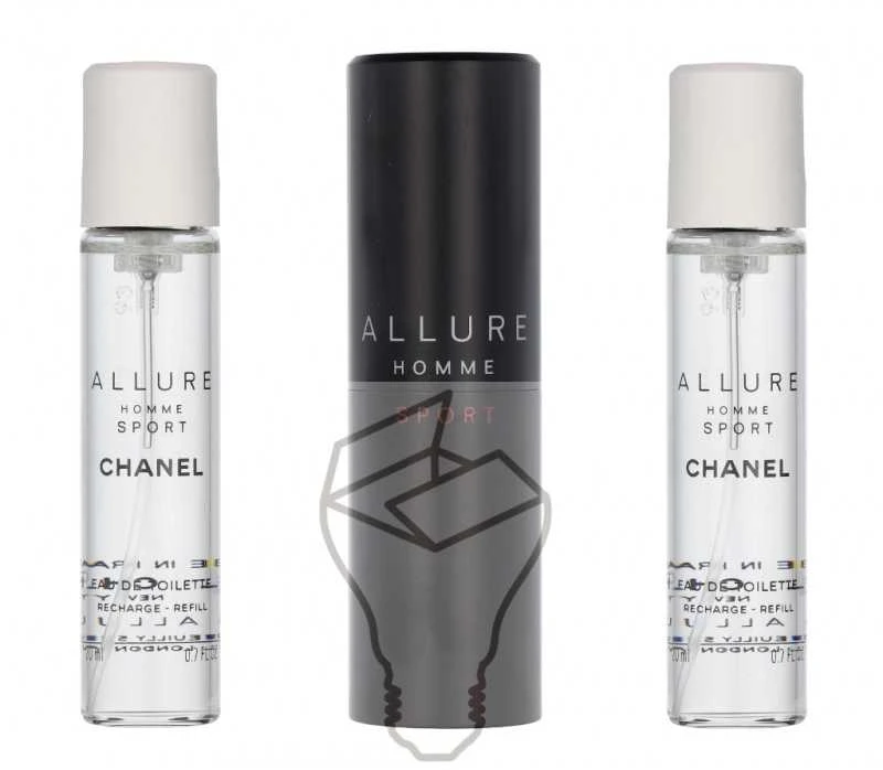 Chanel Allure Homme Sport rinkinys vyrams, 60 ml