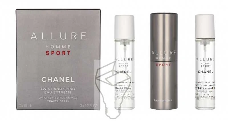 Chanel Allure Homme Sport Eau Extreme rinkinys vyrams, 60 ml