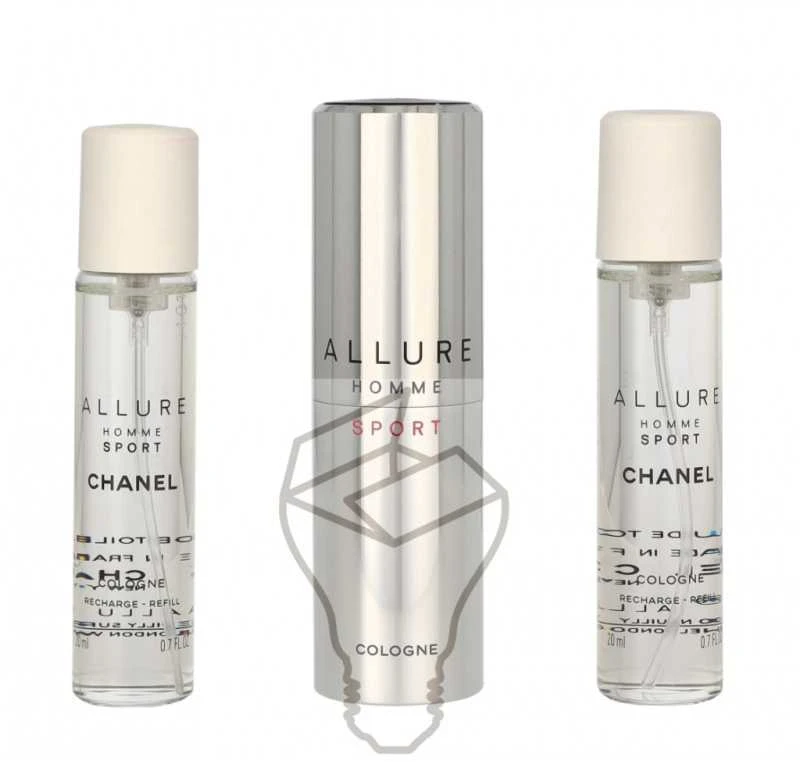 Chanel Allure Homme Sport rinkinys vyrams, 60 ml