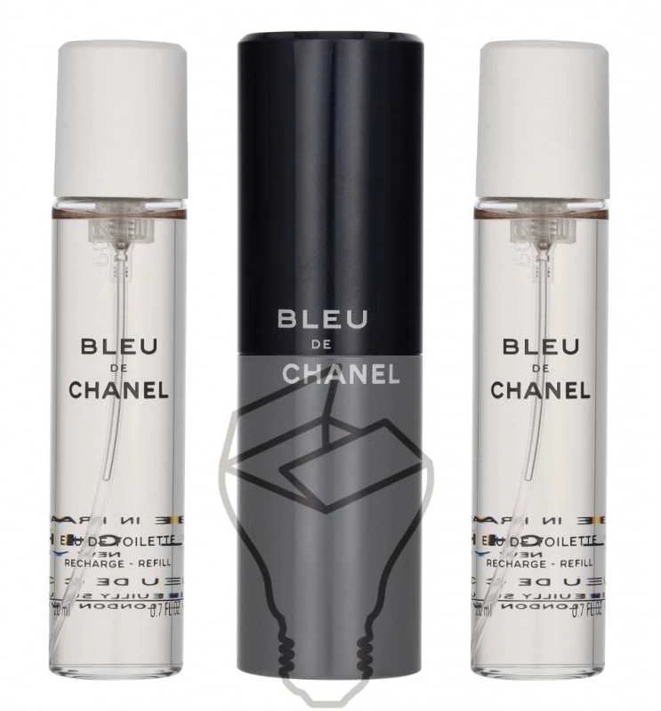 Chanel Bleu De Chanel Pour Homme rinkinys vyrams, 60 ml