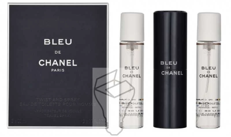 Chanel Bleu De Chanel Pour Homme rinkinys vyrams, 60 ml