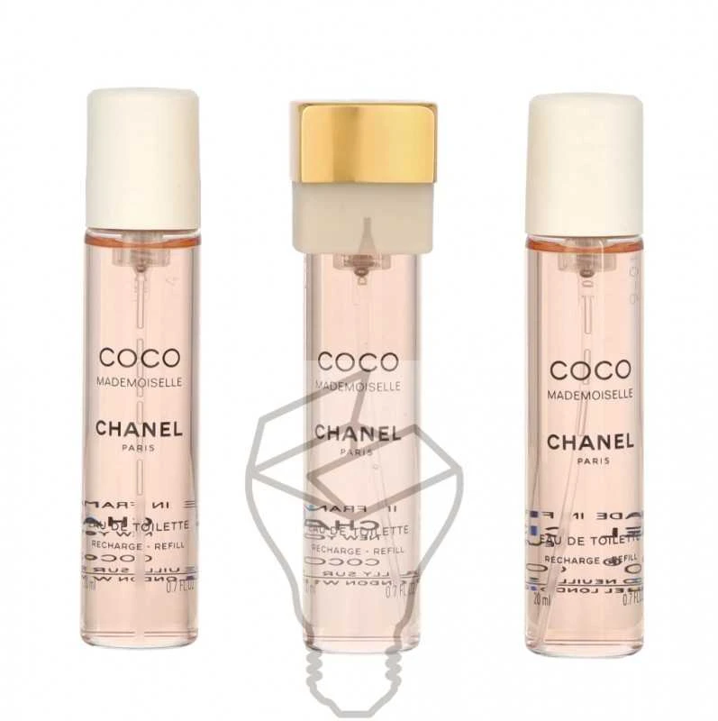 Chanel Coco Mademoiselle EDT tualetinis vanduo moterims, 3x20 ml