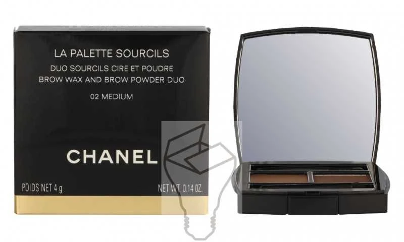 Chanel La Palette Sourcils Brow Powder Duo #02 Medium, 4 g