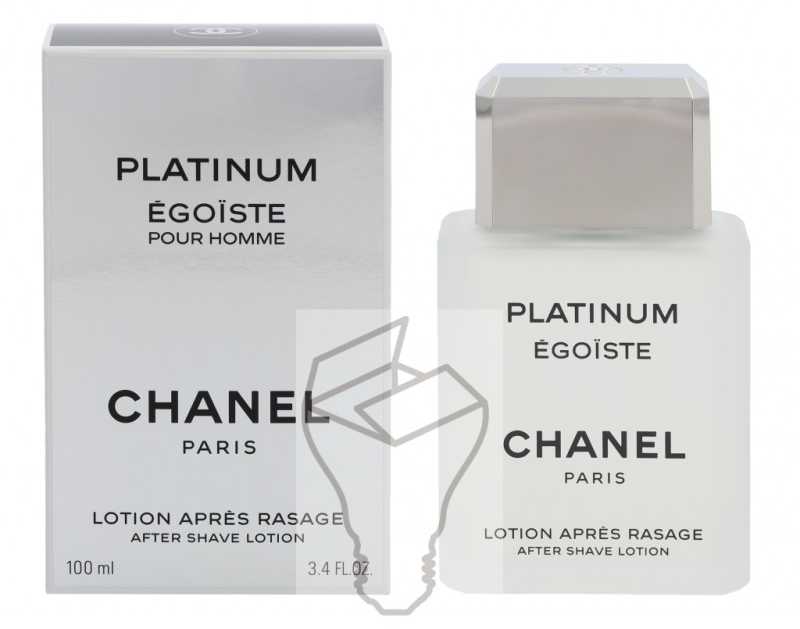 Chanel Platinum Egoiste Pour Homme After Shave Lotion losjonas po skutimosi, 100 ml