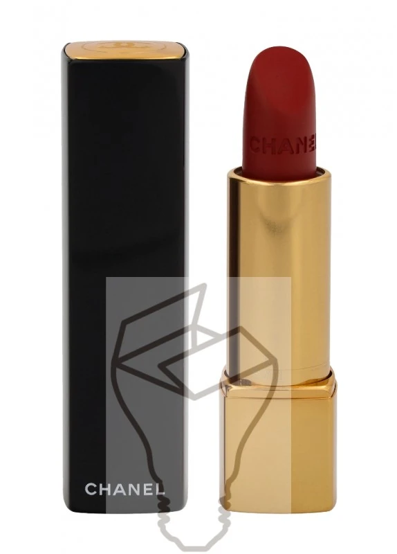 Chanel Rouge Allure Velvet švytintys matiniai lūpų dažai, 3,5 g, spalva: 51 - LÉGENDAIRE