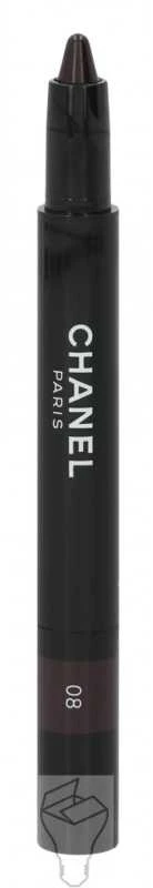Chanel Stylo Ombre Et Contour Eyeshadow Liner Khol 08 Raudona Juodas