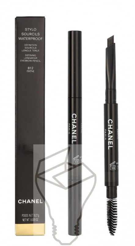 Chanel Stylo Sourcils Atsparus vandeniui 812 Ebène 0., 27 g
