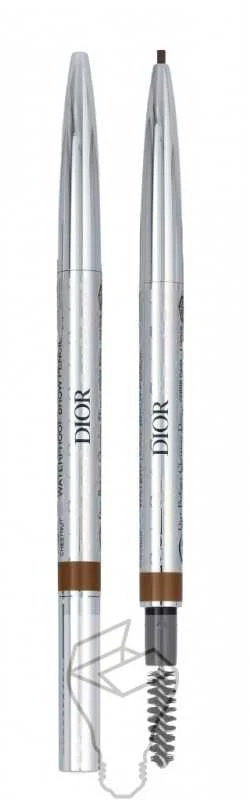 Christian Dior Diorshow Atsparus vandeniui Double-Ended Eyebrow Kreminis Pieštukas & 2-In-1 02 Chestnut 0.09 g
