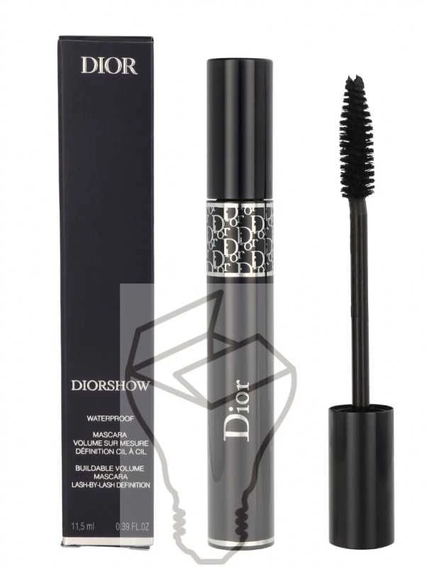 Diorshow Atsparus vandeniui Blakstienų tušas 090 Jet Juodas 11,, 5 ml