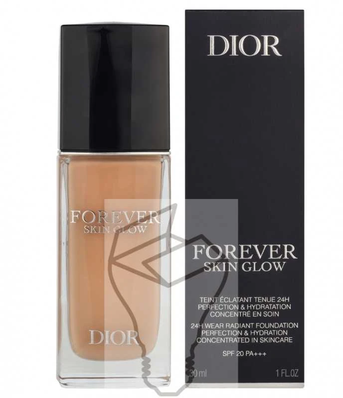 Dior Forever Skin Glow spindesio suteikiantis makiažo pagrindas, atspalvis: 3CR Cool Rosy, 30 ml