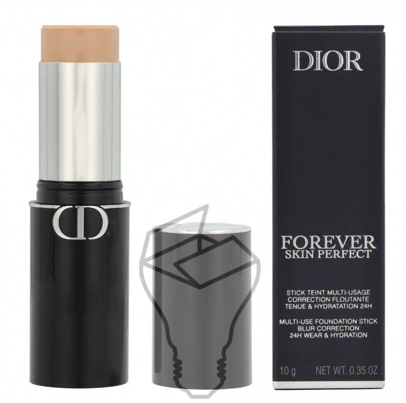 Makiažo pagrindas Dior Forever Skin Perfect Foundation Stick, spalva: 0N Neutral, 10 g