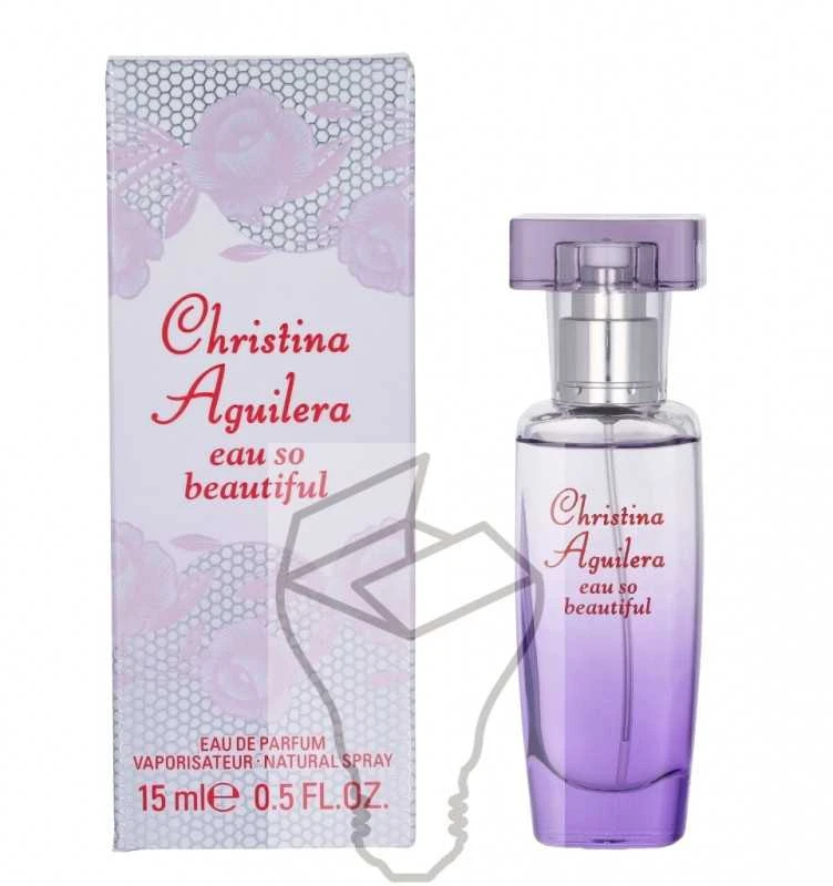 Christina Aguilera Eau So Beautiful EDP parfumuotas vanduo moterims, 15 ml
