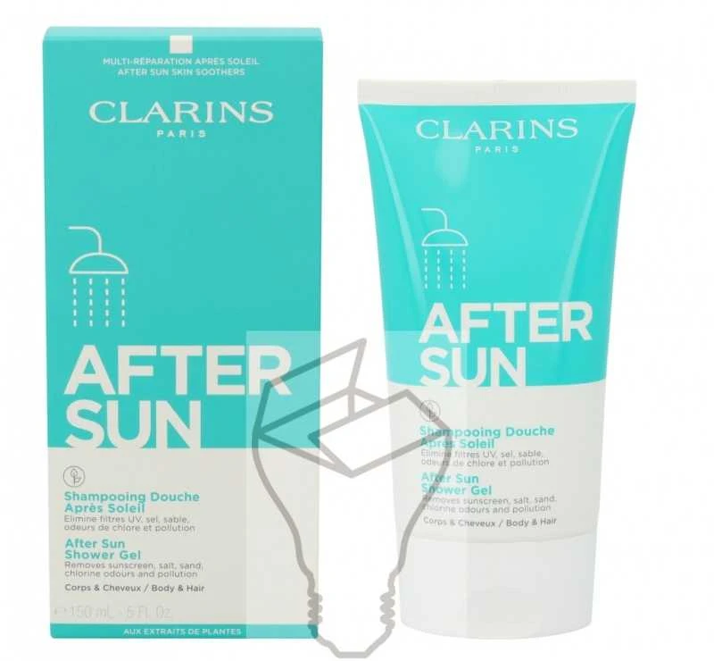 Clarins Dušo gelis kūnui ir plaukams po saulės (After Sun Dušo želė) 150 ml
