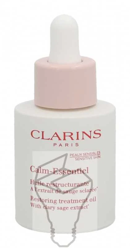 Clarins Calm-Essentiel Restoring Treatment Oil veido aliejus moterims, 30 ml