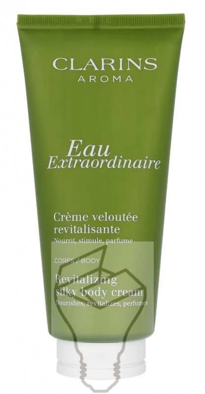 Clarins Eau Extraordinaire Revitalizing Silky Body Kreminis gaivinantis kūno kremas, 200 ml